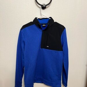 Under Armour Black and Blue Golf Jacket